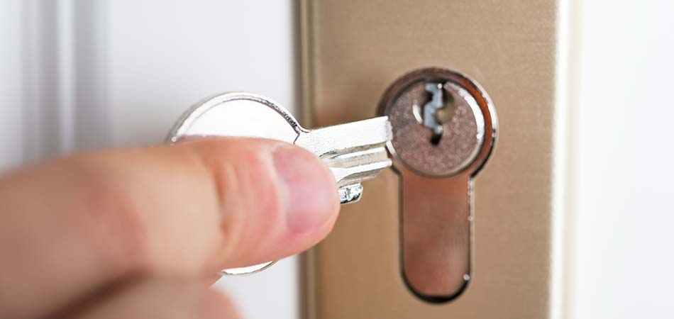 A Queens homeowner has broken his key inside the lock of his exterior door.